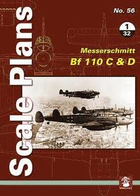 bokomslag Scale Plans No. 56: Messerschmitt Bf 110 C & D 1/32
