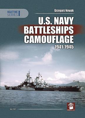 bokomslag U.S. Navy Battleships Camouflage 1941-1945