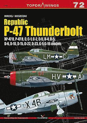 Republic P-47 Thunderbolt Xp-47b, B, C, D, G 1