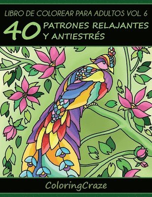 bokomslag Libro de Colorear para Adultos Volumen 6