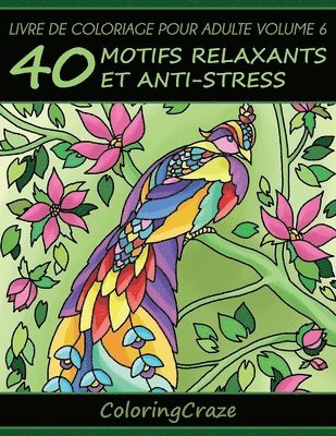 Livre de coloriage pour adulte Volume 6 1