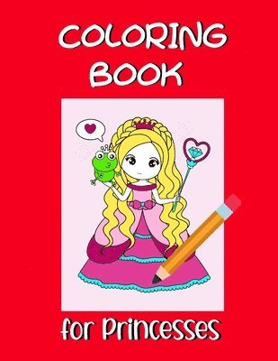 bokomslag Coloring book for princesses