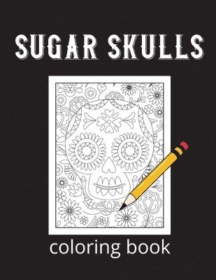 Sugar skulls coloring book 1