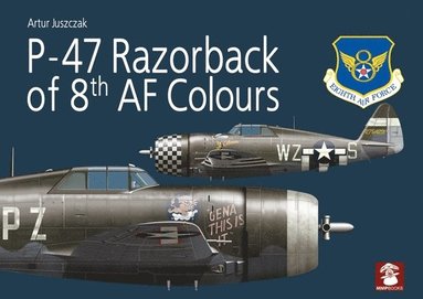 bokomslag P-47 Razorback of 8th AF Colours