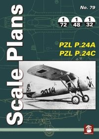 bokomslag Scale Plans No. 79 Pzl P.24a & Pzl P.24c
