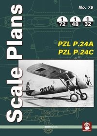 bokomslag Scale Plans No. 79 PZL P.24A & PZL P.24C