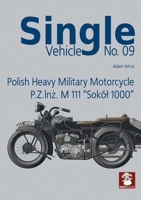 Polish Heavy Military Motorcycle P.Z.In&#379;. M 111 Sokl 1000 1