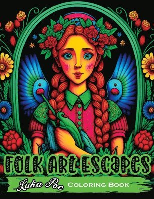 Luka Poe - Folk Art Escapes, Häftad
