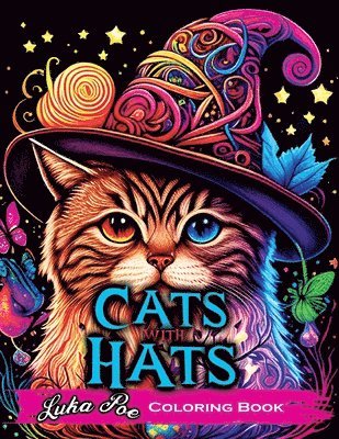 Cats with Hats Coloring Book 1