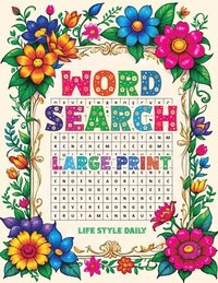 bokomslag Wordsearch Book for Adults Large Print