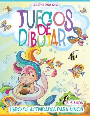 bokomslag Juegos de Dibujar y Colorear