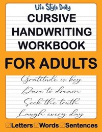 bokomslag Cursive Handwriting Workbook For Adults