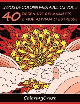 bokomslag Livros de colorir para adultos vol. 3