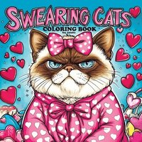 bokomslag Swearing Cats Coloring Book for Adults