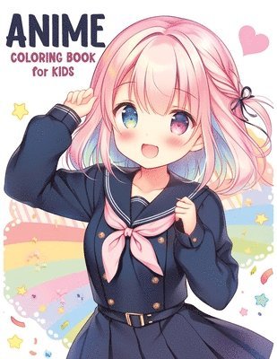 Anime Coloring Book for Kids 1