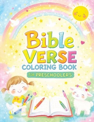 bokomslag Bible Verse Coloring Book for Preschoolers: Easy Christian Pages Featuring Simple Biblical Teachings and Truths for Kids Ages 3-5