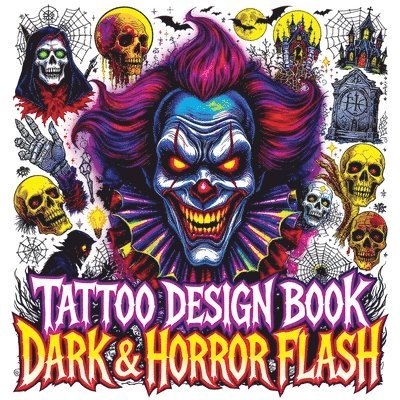 Tattoo Design Book - Dark & Horror Flash