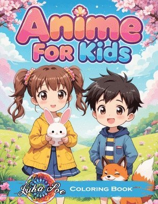 bokomslag Anime Coloring Book for Kids