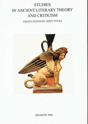 Archeobooks - Studies in Ancient Literary Theory and Criticism, Häftad