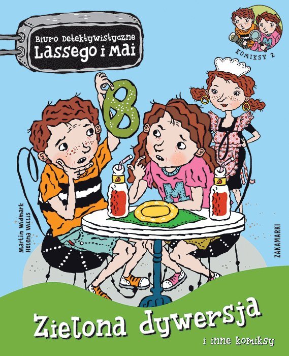 Martin Widmark - Ett grönt brott & Iskallt brott (Polska), Inbunden