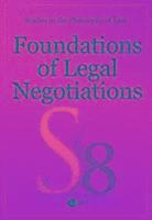 bokomslag Foundations of Legal Negotiations: Studies in the Philosophy of Law