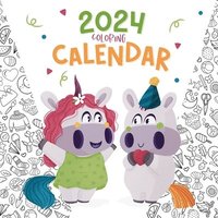 bokomslag 2024 Coloring Calendar