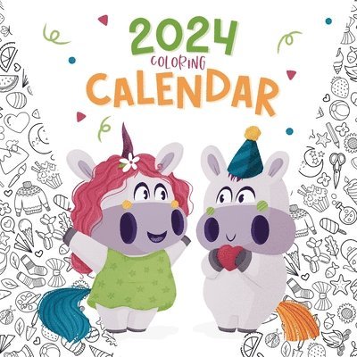 2024 Coloring Calendar 1