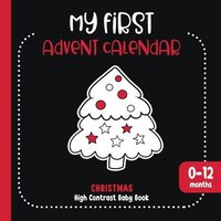 bokomslag My First Advent Calendar: High Contrast Christmas Baby Book
