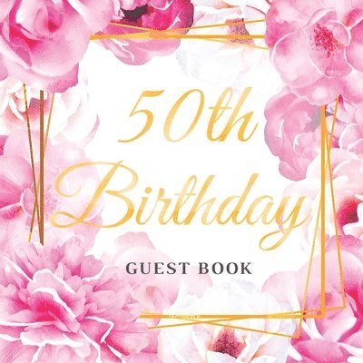 50th Birthday Guest Book 1