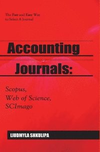 bokomslag Accounting Journals: Scopus, Web of Science, SCImago