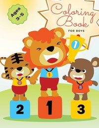 bokomslag My First Awesome Coloring Book for Boys