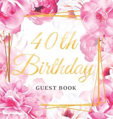 40th Birthday Guest Book 1