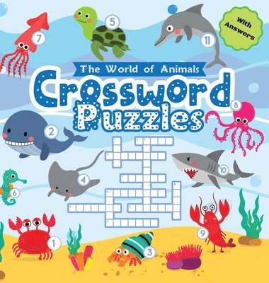 bokomslag World of Animals Crossword Puzzles for Young Children