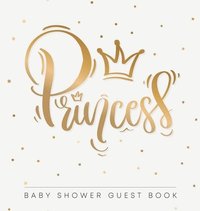 bokomslag Princess Baby Shower Guest Book
