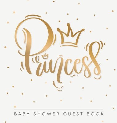 bokomslag Princess Baby Shower Guest Book