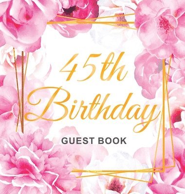 45th Birthday Guest Book 1