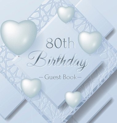 bokomslag 80th Birthday Guest Book