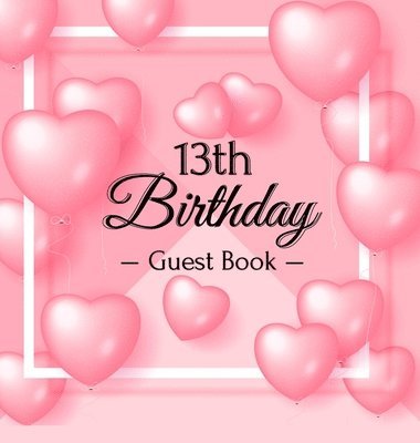 Luis Lukesun - 13th Birthday Guest Book, Inbunden