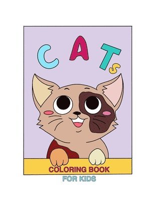 Cats coloring book for kids 1