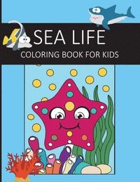 bokomslag Sea life coloring book for kids