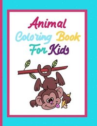 bokomslag Animal coloring book for kids