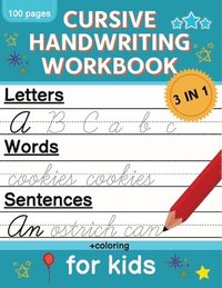 bokomslag Cursive Handwriting Workbook for Kids