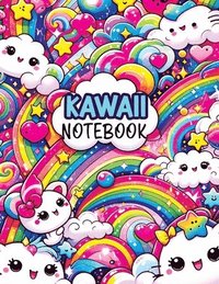 bokomslag Kawaii Notebook: Composition Notebook for Kids with Dotted Midline and Picture Space Writing Paper, Perfect for Primary Journals in Grades K-2