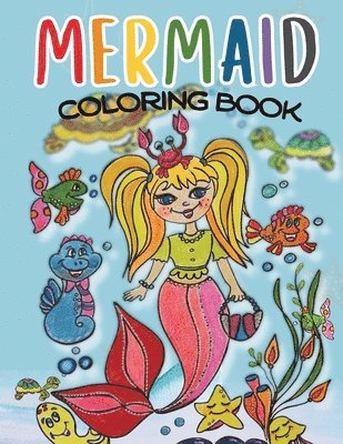 bokomslag Mermaid Coloring Book