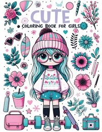 bokomslag Cute Coloring Book For Girls