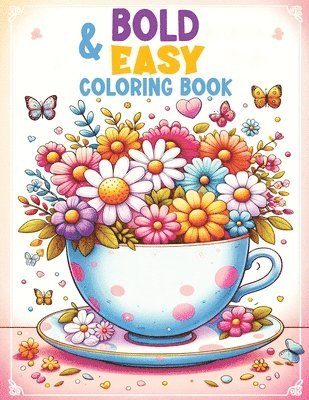 bokomslag Bold and Easy Coloring Book