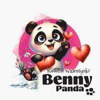 bokomslag Panda Benny - Kwietne Walentynki