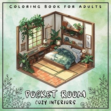 bokomslag Pocket Room Cozy Interiors Coloring Book For Adults