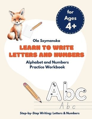 Learn to Write Letters and Numbers 1