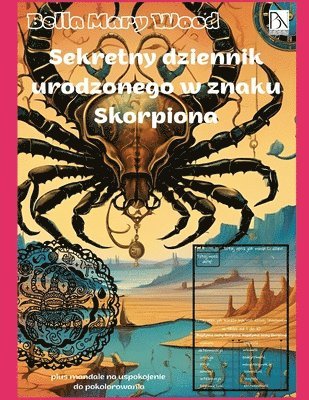 bokomslag Sekretny dziennik urodzonego w znaku Skorpiona plus mandale na uspokojenie do pokolorowania: astrologiczna mandala
